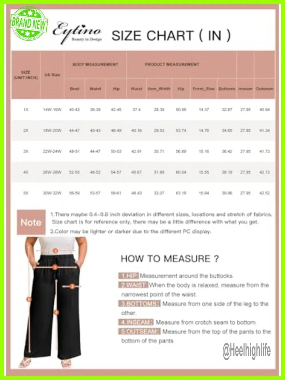 Women's Plus Size High Waist Drawstring Wide Leg Trousers with Pockets